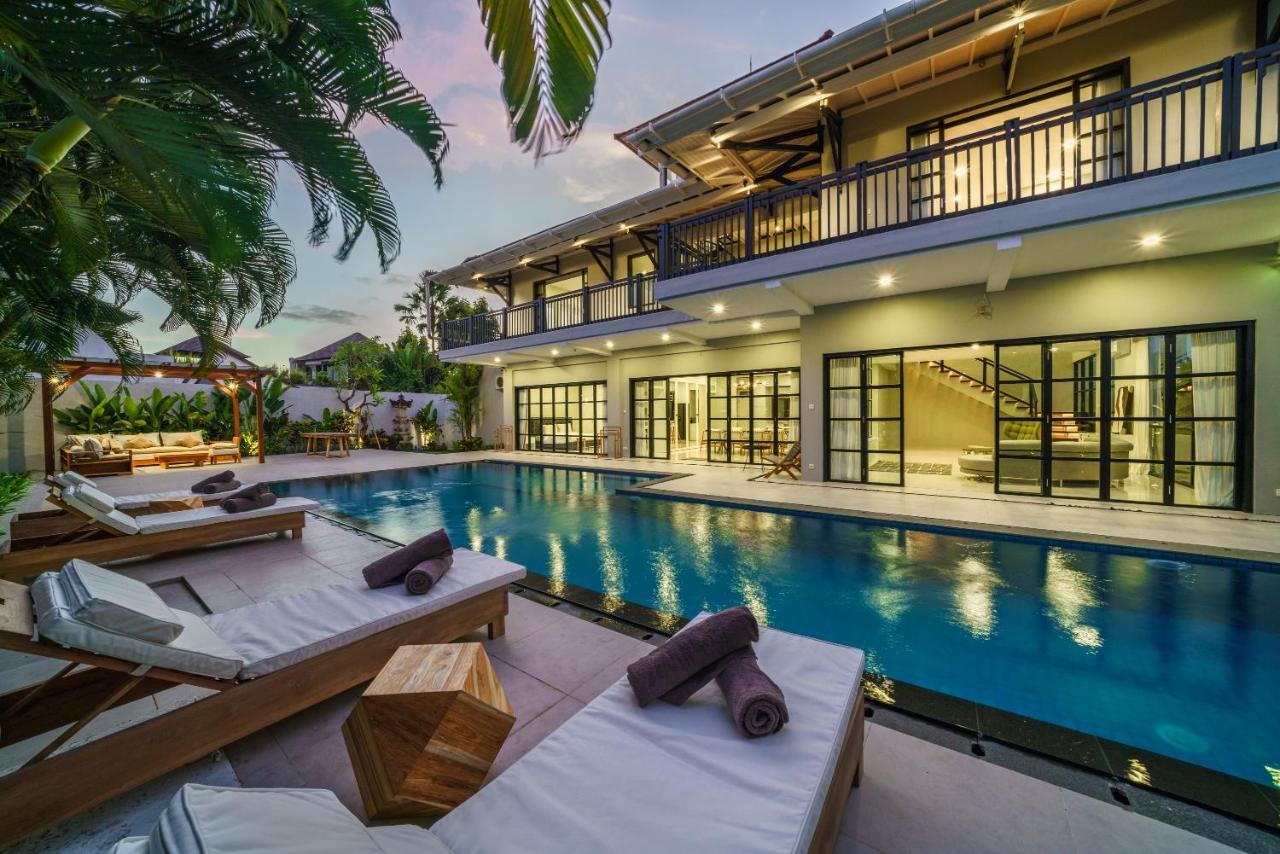 Villa Okenada - Modern 5-Bedroom Pool Villa In Berawa! Canggu Exterior foto