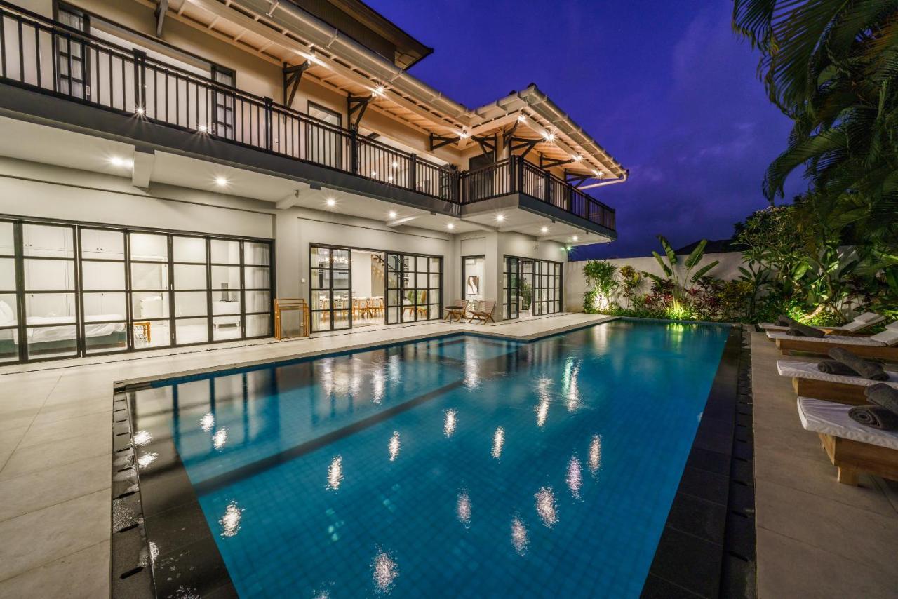 Villa Okenada - Modern 5-Bedroom Pool Villa In Berawa! Canggu Exterior foto